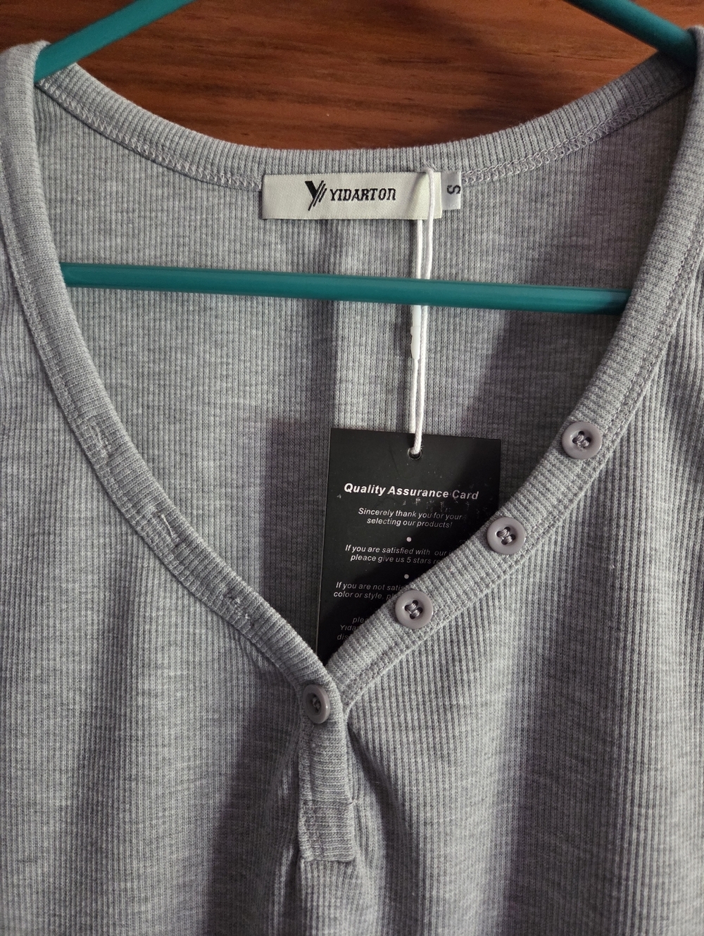 Yidarton Ribbed Tank Top - Picture 3 of 5